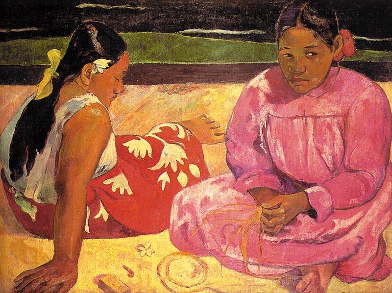 Paul Gauguin Women of Tahiti oil painting image
